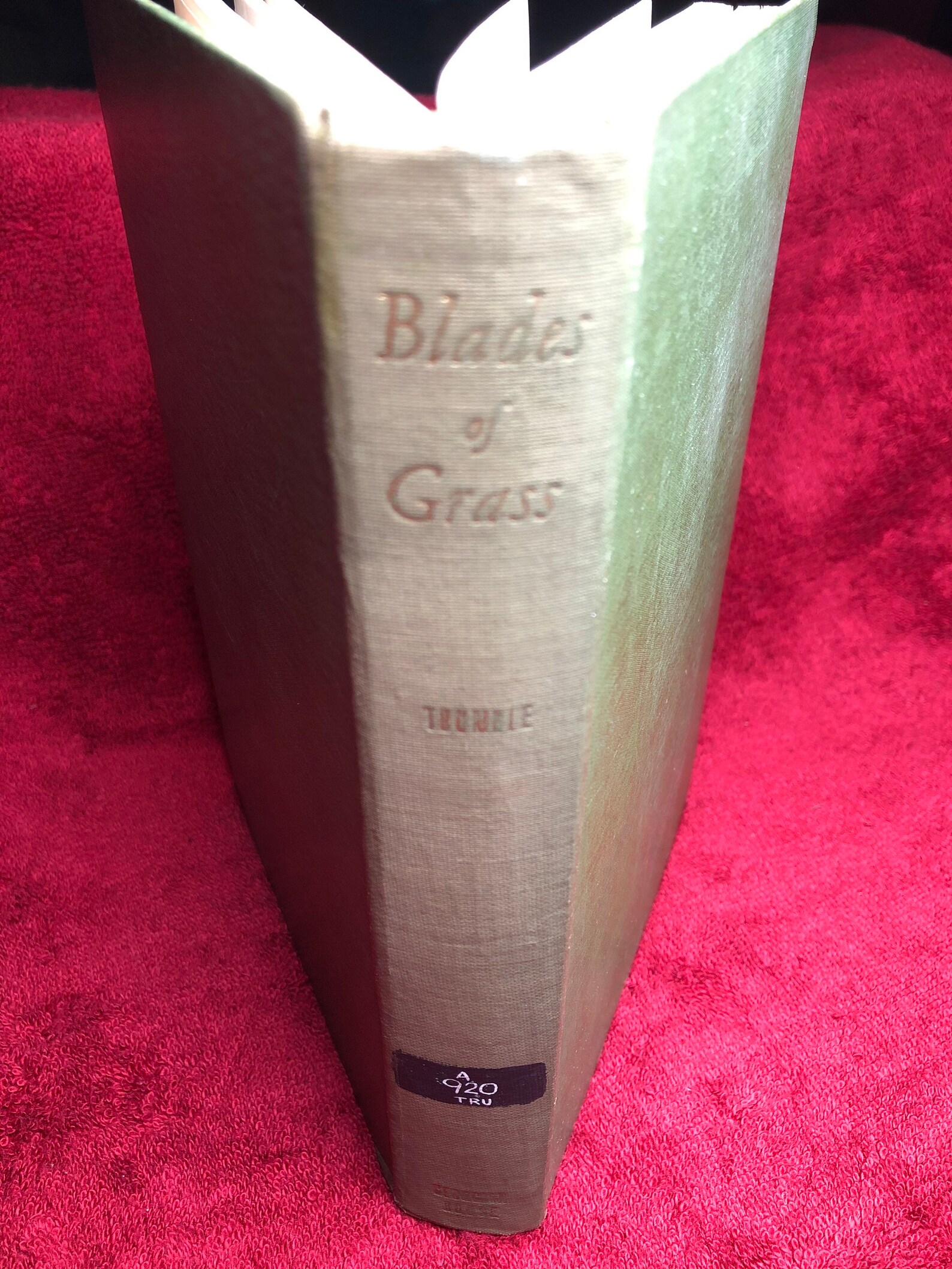 Blades Of Grass A Book By A.C. Trimble Agricultural Etsy