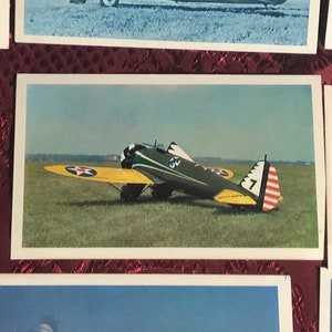 Picture And History Cards Of Aeroplanes, Sanitarium Health Food Co., Rare Australian Ephemera, Complete Set of 40! Aviation History.