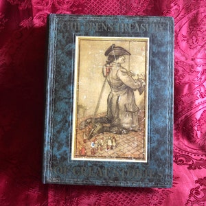 Children’s Treasury of Great Stories, Early Australian Children&#39;s Book, Alice in Wonderland, Gulliver in Lilliput, The Arabian Nights Etc…