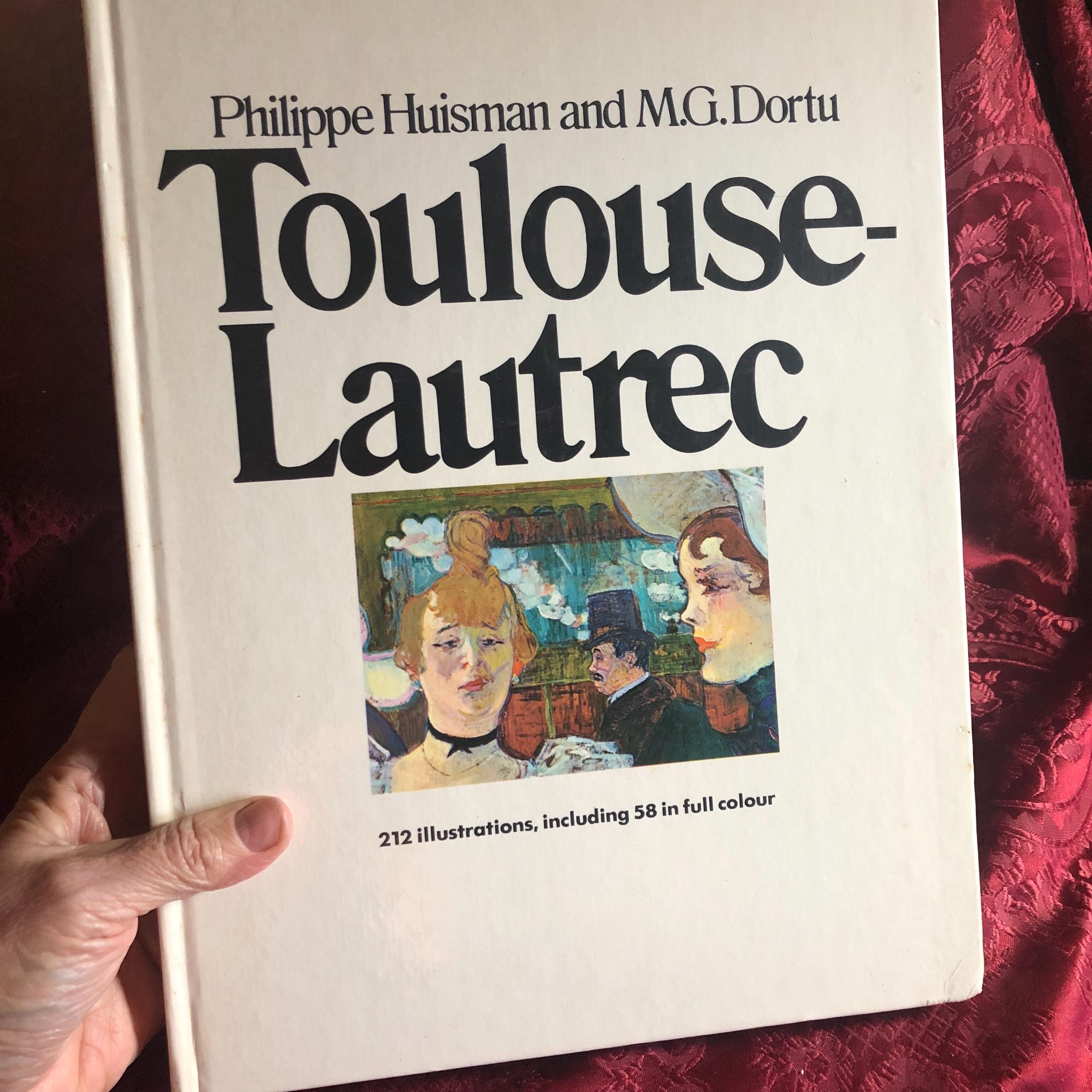 Toulouse Lautrec A Book by Philippe Huisman and M. G. Dortu, Fine