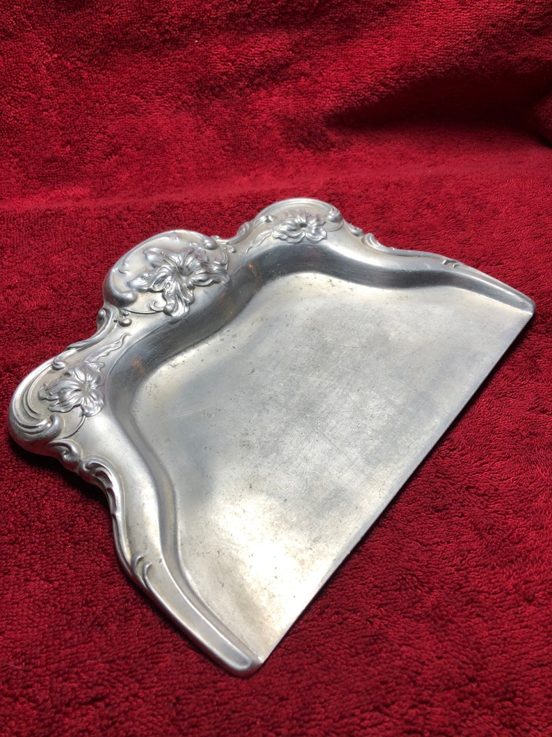 Antique Victorian Crumb Tray Set Aluminium. Etsy