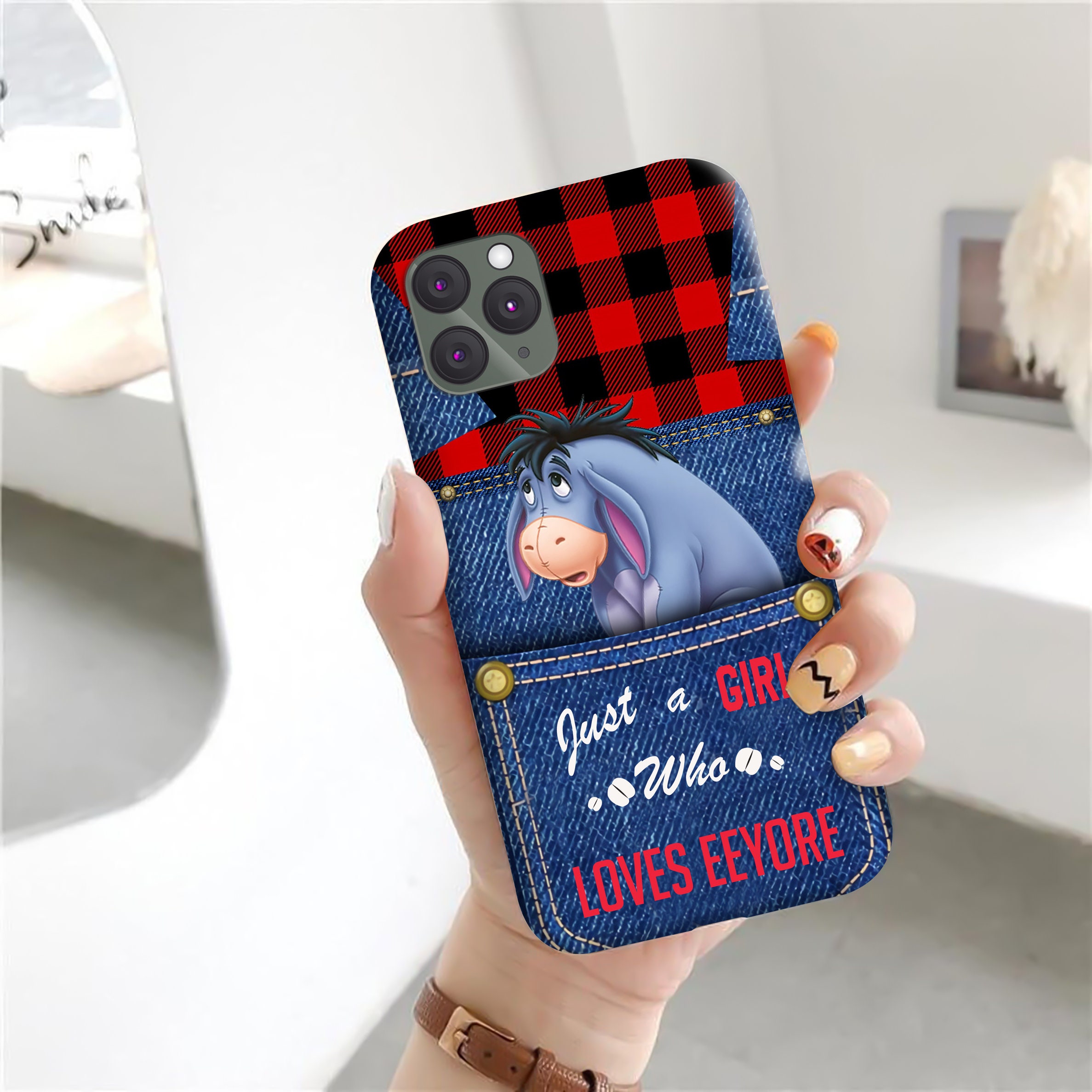 Eeyore Phone Case Eeyore Disney Phone Case Eeyore Pooh Case Etsy