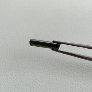 2.1 Crt.  Green Tourmaline Crystal. Natural, Untreated. Rough.