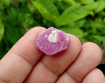 19.53 crt.Natural Rough Burmese Ruby.(Unheated)