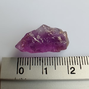 13.17 carats.  Amethyst Crystal. Natural.