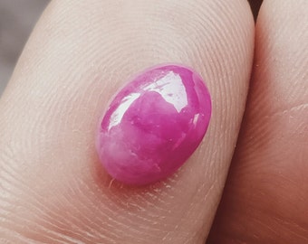 1.55 crt.   Natural Ruby.(Treated)