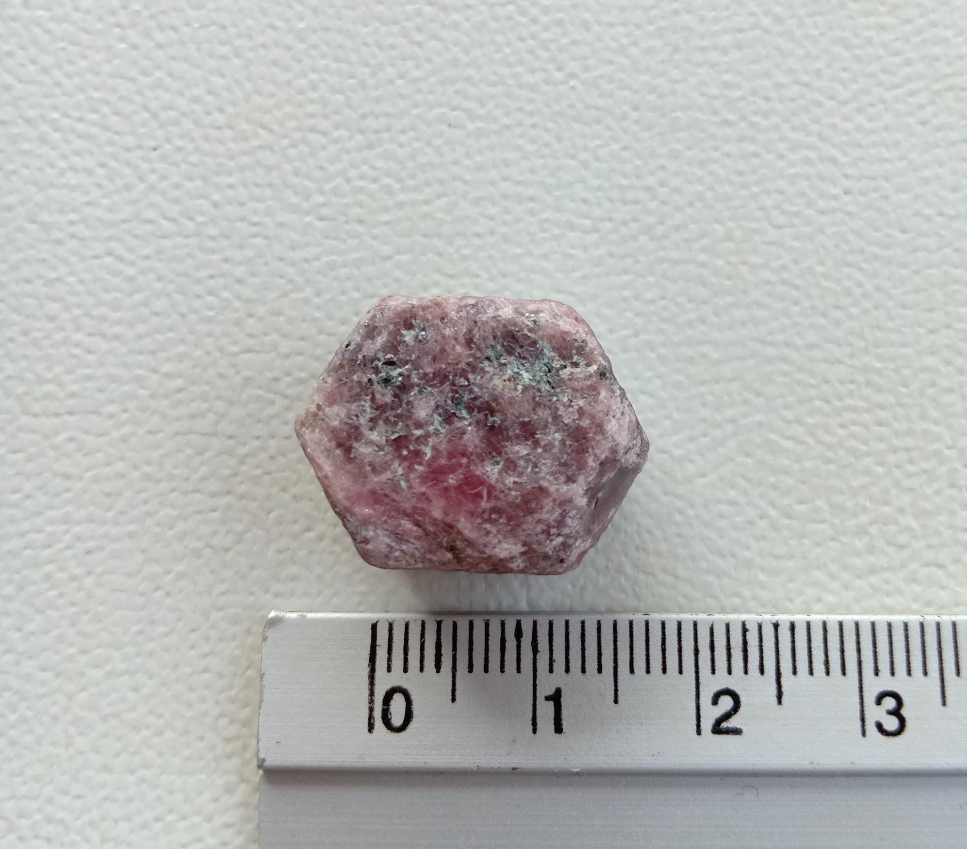 Ruby Hexagon Ruff 52.88 Crt. Hexagon Ruby, Natural. Rough. (unheated & Untreated). - Etsy