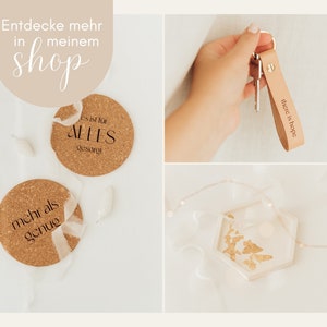 Fußmatte Come as you are / Schmutzmatte bestickt Türmatte Nadelfilzmatte Einzugsgeschenk Einrichtung Eingangsbereich Willkommen Bild 8