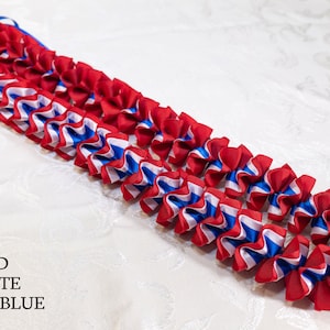 Handmade Ribbon Leis - Red and Pink Variations (scroll Below for Other ...