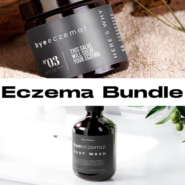 Eczema Bundle - Soothing Cream & Body Wash | Organic and Natural