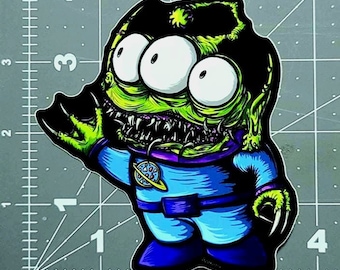 Toy Story Alien 4 Inch Vinyl Sticker The Claw