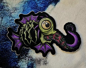 Dredge Fish 4 Inch Vinyl Sticker