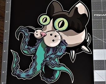 Cthulhu Cat Print