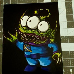 Toy Story Alien Print