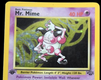 Mr Mime Holographic - Etsy