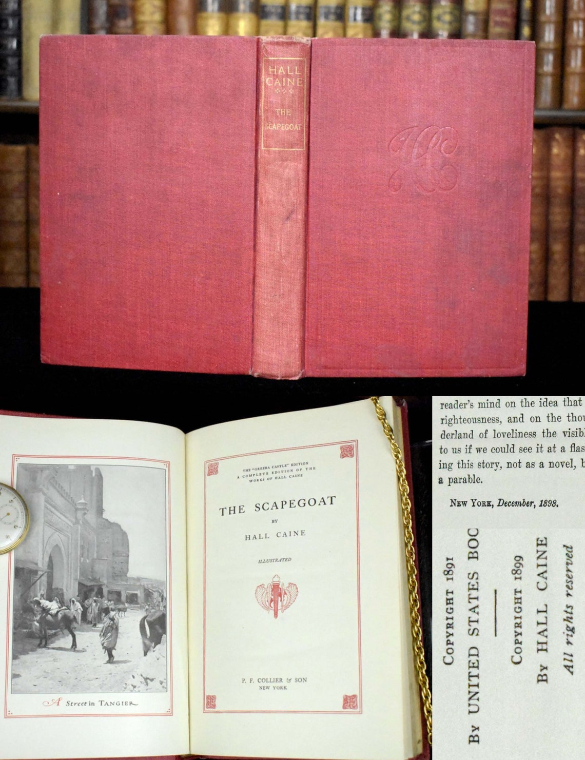 The Eternal City Part I & II the Bondman the Christian A - Etsy