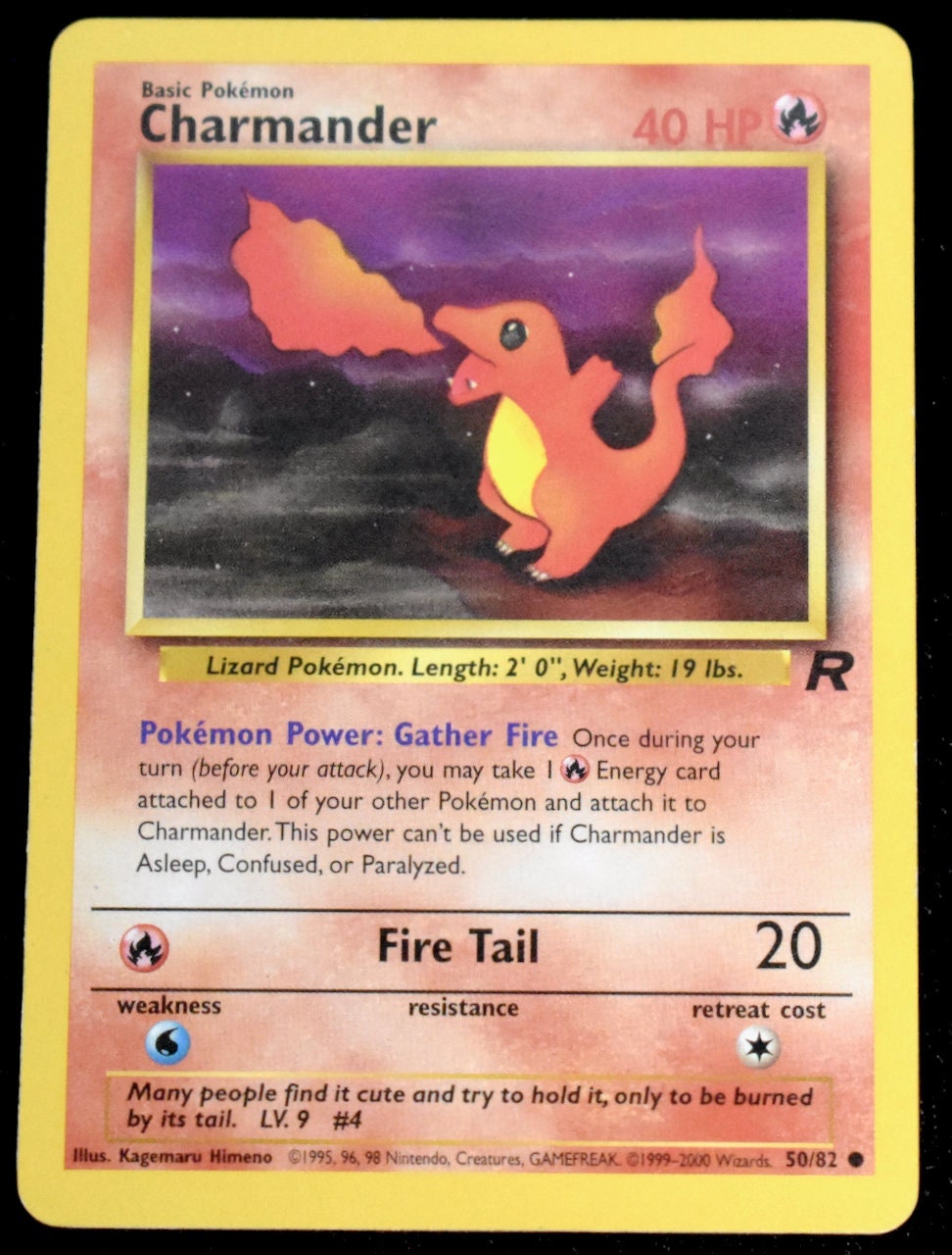 Holo Charmander - Etsy