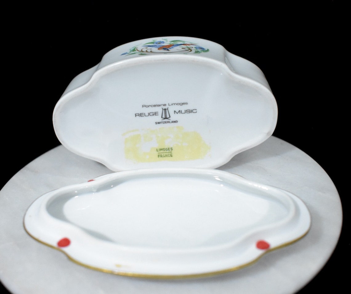 Limoge Porcelain Trinket Box Limoge Porcelain Etsy