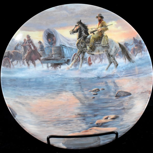 Knowles, Crossing The River, by Mort Kunstler, Third Issue