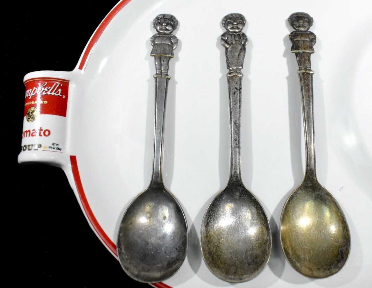 Vintage Campbell Soup Set w/Spoons 8 Pieces Etsy