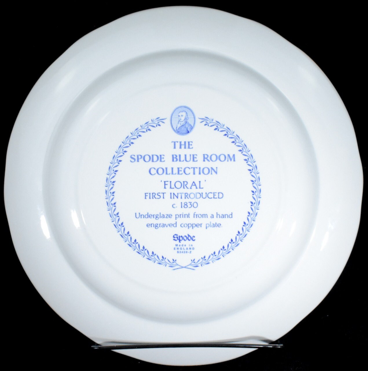 Spode Blue Room Collection Floral England | Etsy