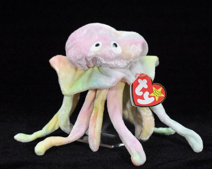 Goochy, Ty Beanie Baby, 1999, Jellyfish - Etsy
