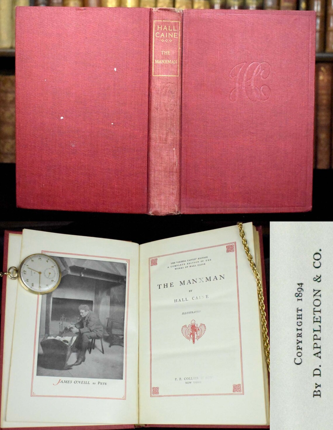 The Eternal City Part I & II the Bondman the Christian A - Etsy
