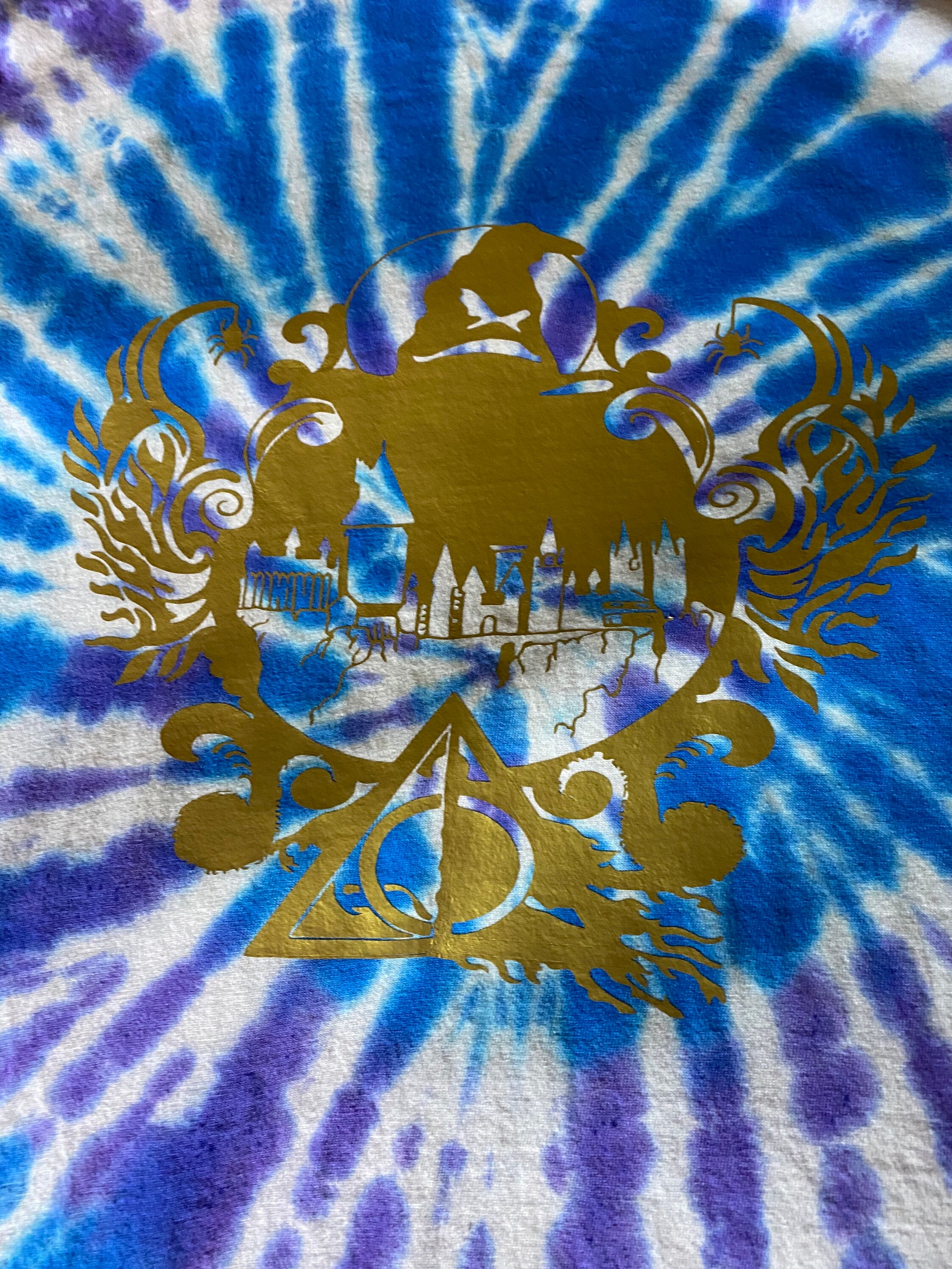 harry potter tie dye shirt