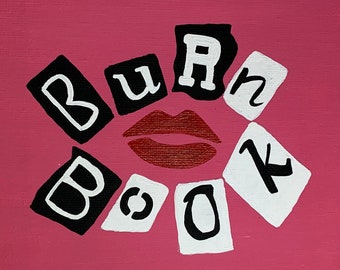 Mean Girls Burn Book Etsy Mean Girls Burn Book Etsy