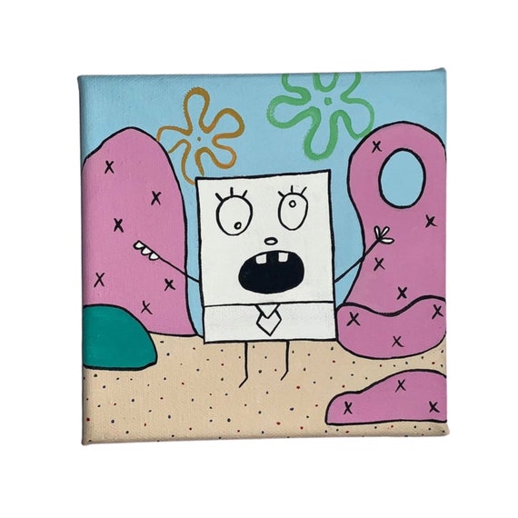 Featured image of post The Best 30 Cute Easy Spongebob Paintings