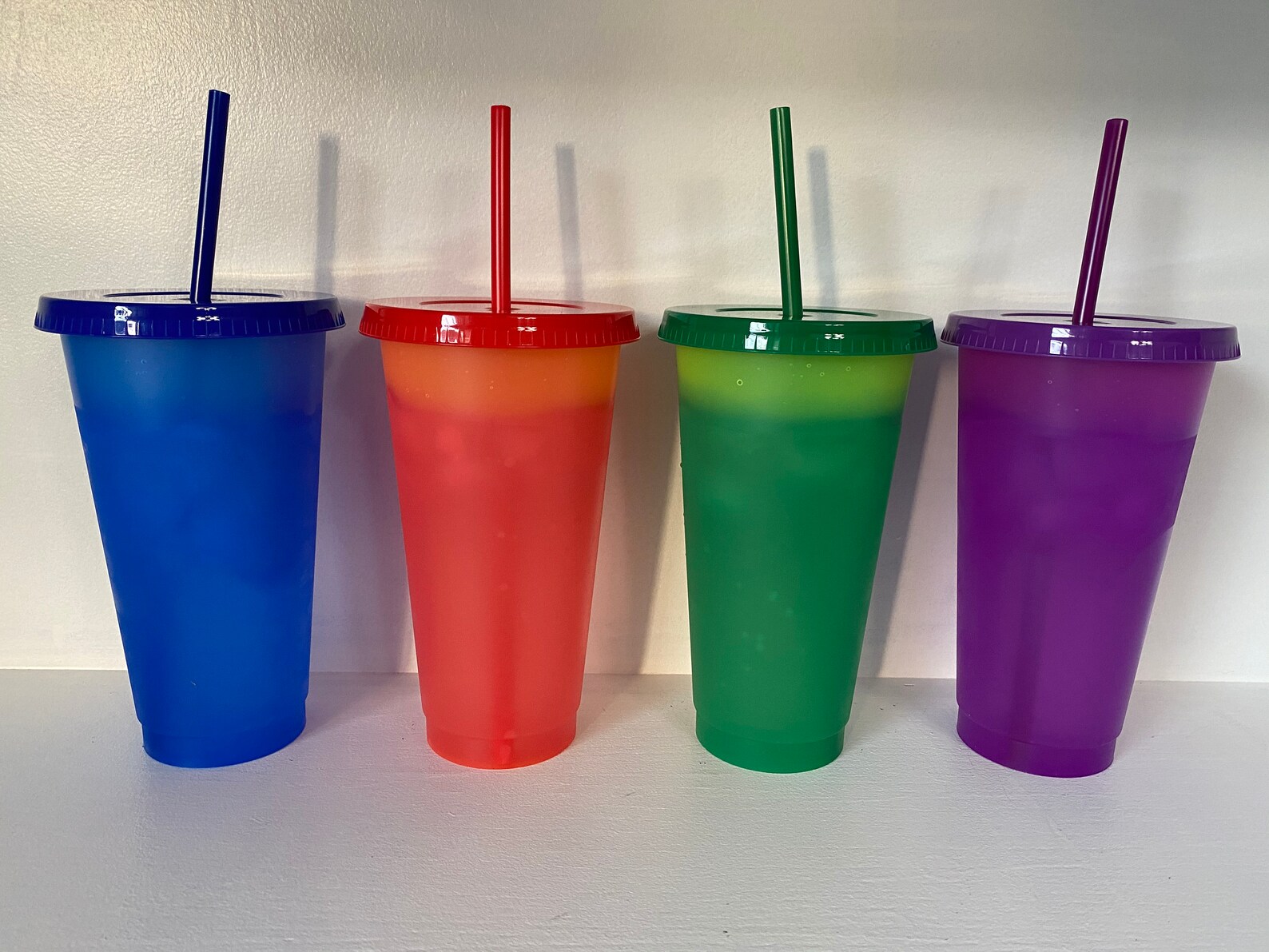 Color Changing Reusable Cup Personalized Color Changing Cup Etsy