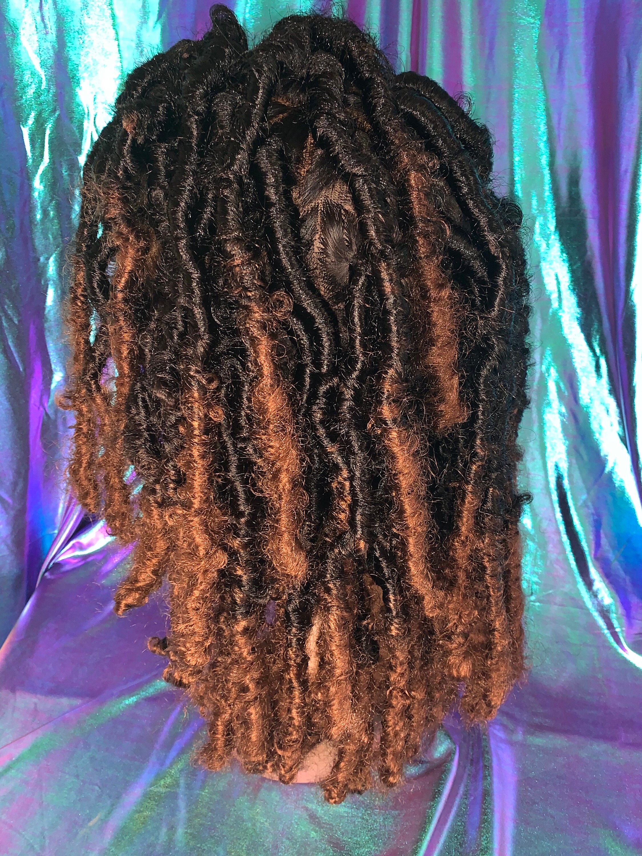 Butterfly Locs Full Lace UnitDistressed Locs Etsy