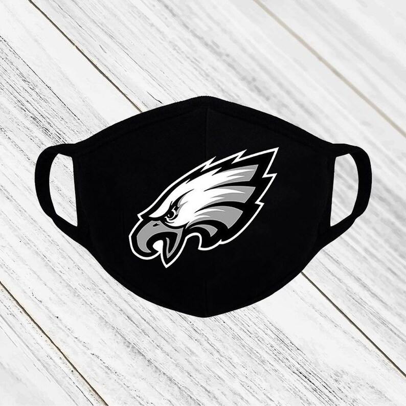 Philadelphia Eagles Face Maskreusable Face Maskwashable Face Etsy