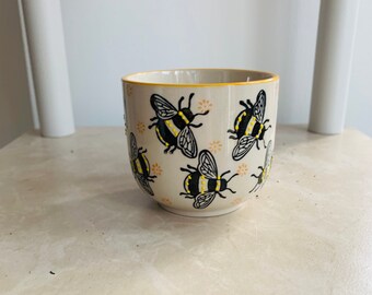 Busy Bee Small Cache Plant Pot, Indoor Plant Pot