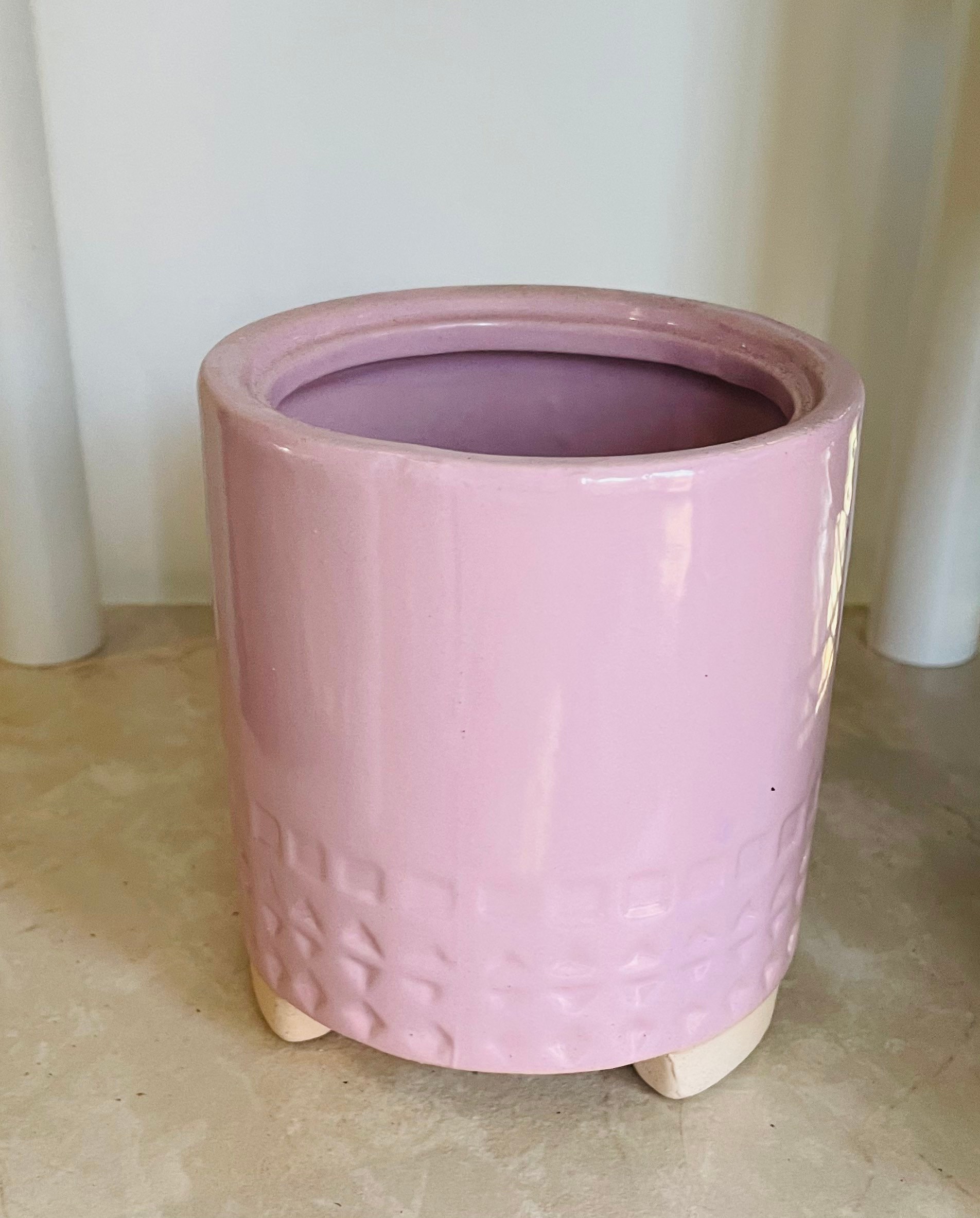 Pink Ceramic Plant Pot