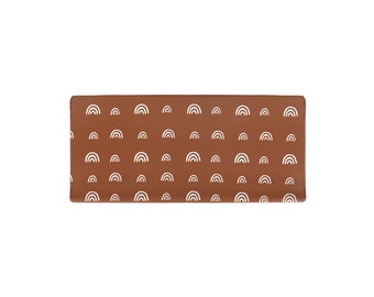 burnt orange changing pad cover