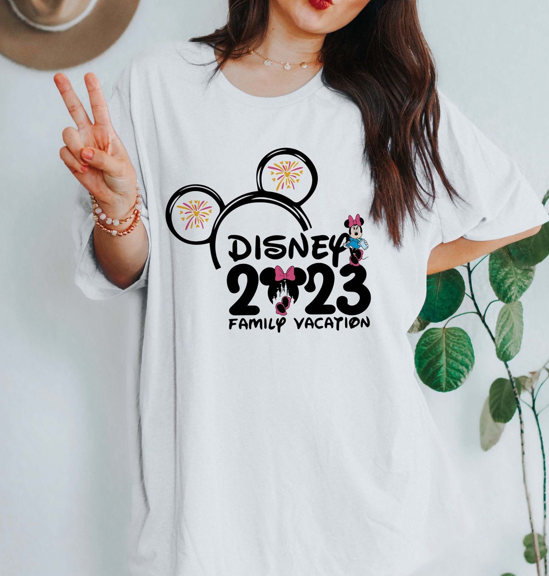 Disney Custom 2023 Shirt Disney Family Vâction Shirt Etsy