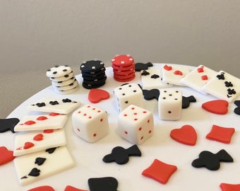 Fondant Poker Chips Etsy