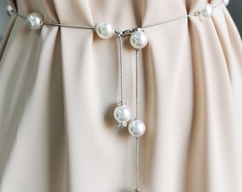 Strass Ceinture de mariée Ceinture de perles mariage Robe ceinture Dames Ceinture pour robe Femmes Ceinture Bridal ceinture Mode Tour de taille