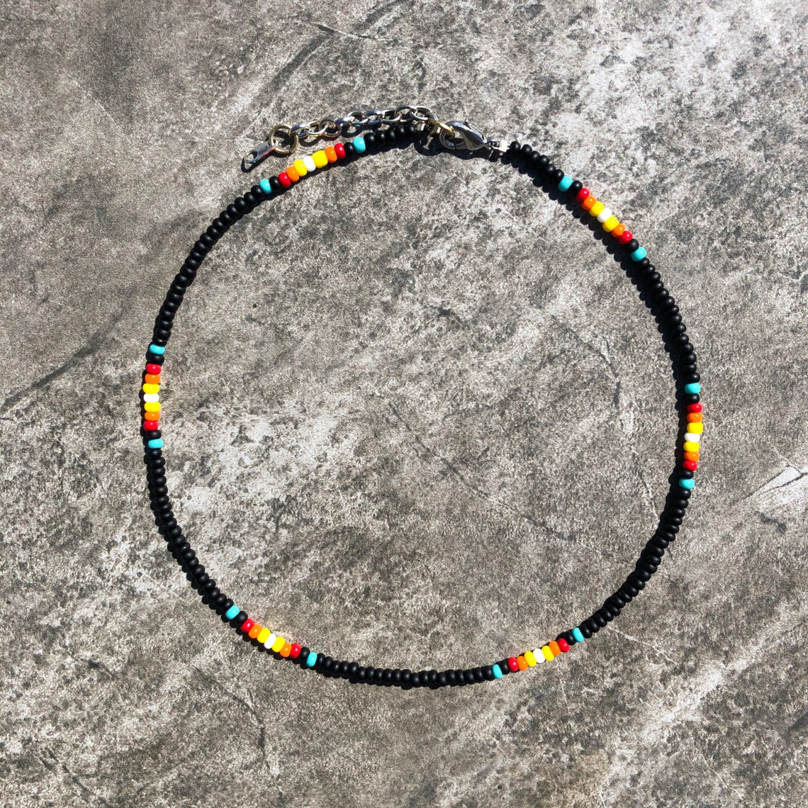 Western choker necklace cowgirl bead choker western fashion Etsy