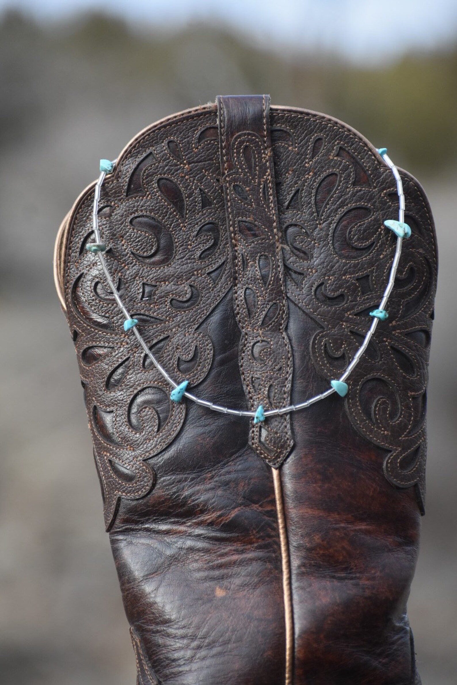 Cowgirl choker necklace Clearance