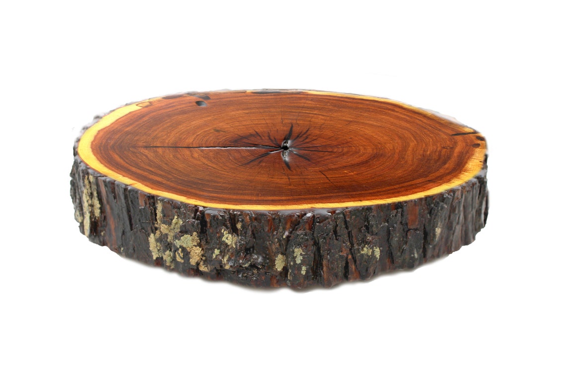 Lazy Susan Live Edge Mesquite Etsy