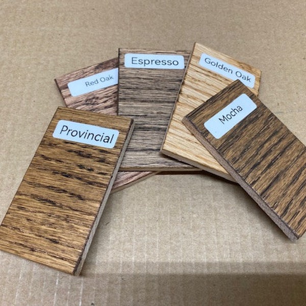 Minwax Stain Samples on Pine - Etsy