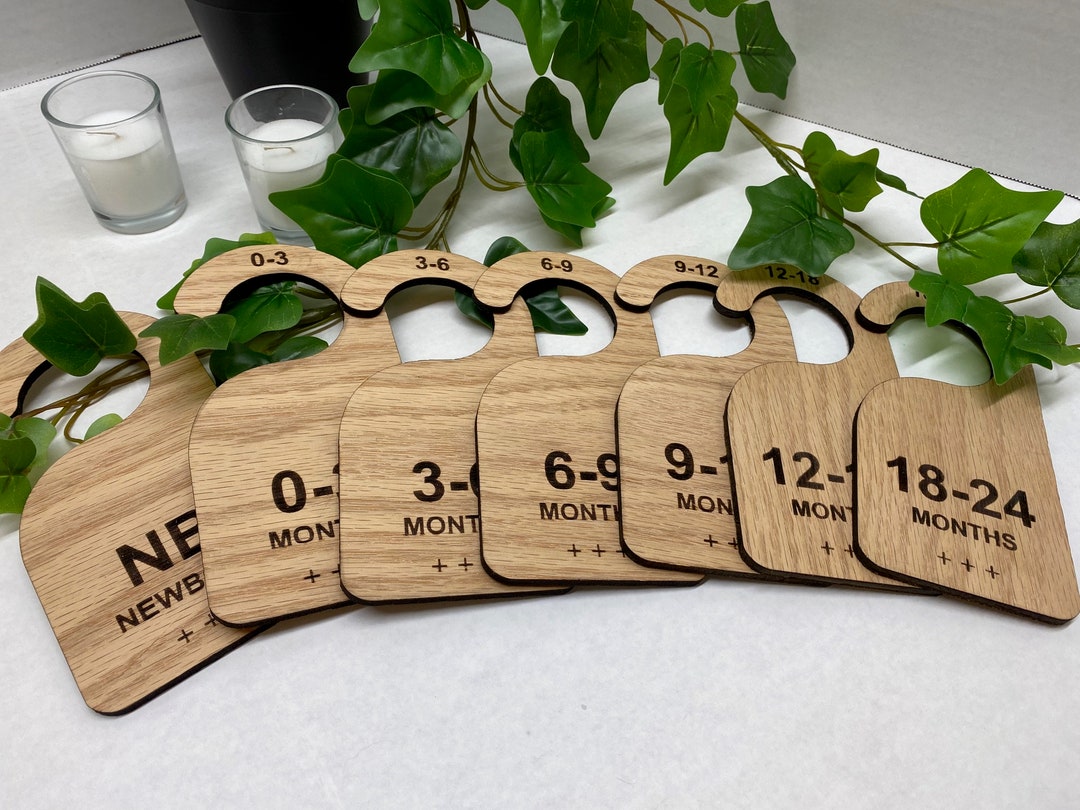 Modern Baby Closet Dividers Wooden Closet Dividers Baby Clothes Size