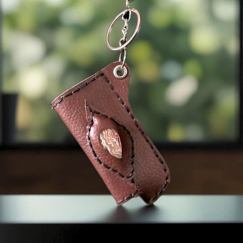 【UNIZ】Leather Lighter Case main image 0