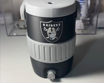 Custom Raiders Logo Inspired Can Holder |Personalized 3D Printed Cooler Sleeve