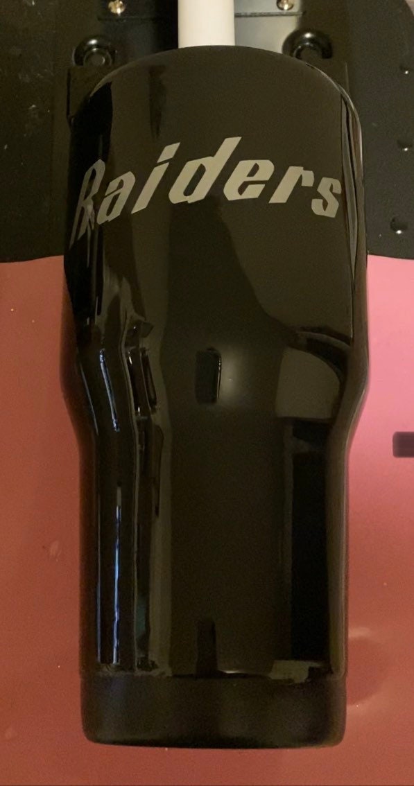 20oz Raiders Tumbler. MADE TO ORDER | Etsy