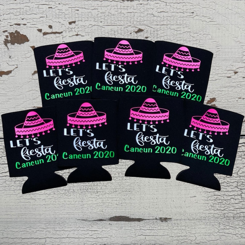 Custom Can Coolers: Personalized Wedding, Bachelorette Party Favors image 4