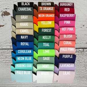 Custom Can Coolers: Personalized Wedding, Bachelorette Party Favors image 10