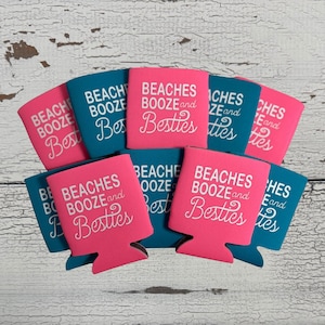 Custom Can Coolers: Personalized Wedding, Bachelorette Party Favors image 3